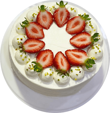 いちごのケーキ